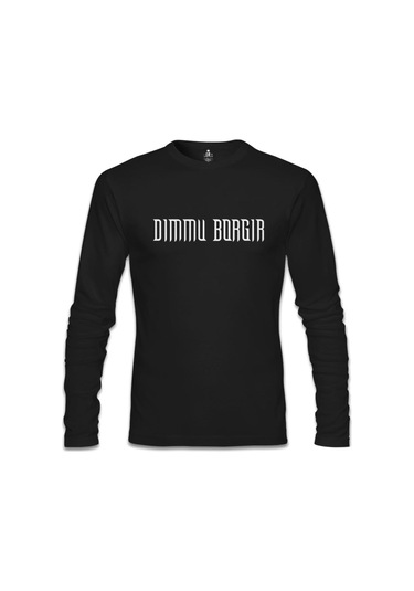 Dimmu Borgır - Logo Siyah Erkek Sweatshirt