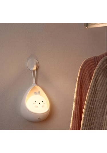 Sones Tl15 Karikatür Vücut Algılama Komidin Usb Şarjlı Gece Lambası Çok Renkli