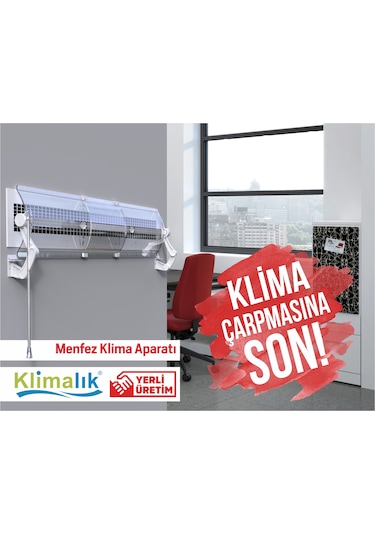 Klima Aparatı - Klima Hava Yönlendirici Menfez Klimalık Duvar