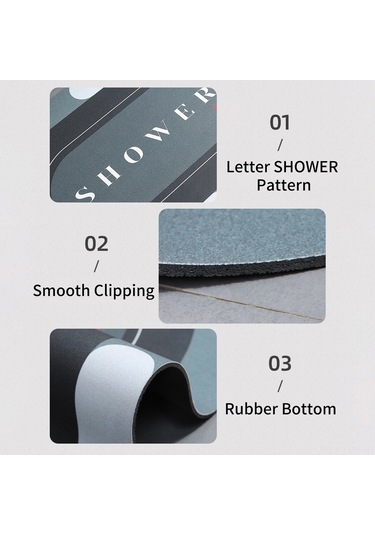 Geeksen Hızlı Kuruyan Anti-kayar Diatom Çamuru Banyo Paspası - Süper Emici Ve Yumuşak Sarı