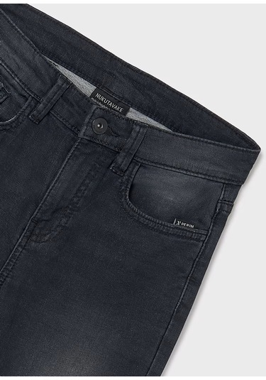 Mayoral Erkek Çocuk Denim Pantolon 7570 Siyah