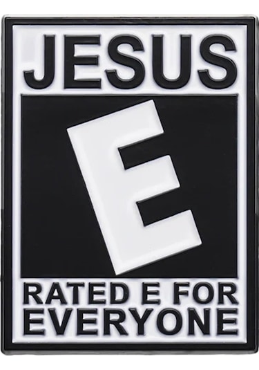 Jesus Christianity Emaye Iğneler Retro Vintage Yafel Rozet Broş Toptan Metal Style 1 Style 1 Çok Renkli