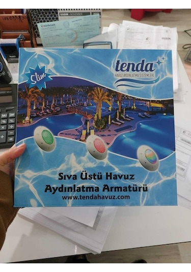 Havuz Lambası 32 Watt Sıva Üstü Aydınlatma Armatürü Beyaz