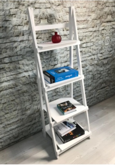 Çiçeklik Havluluk 4 Bölmeli Raf Ve Kitaplık Çok Amaçlı