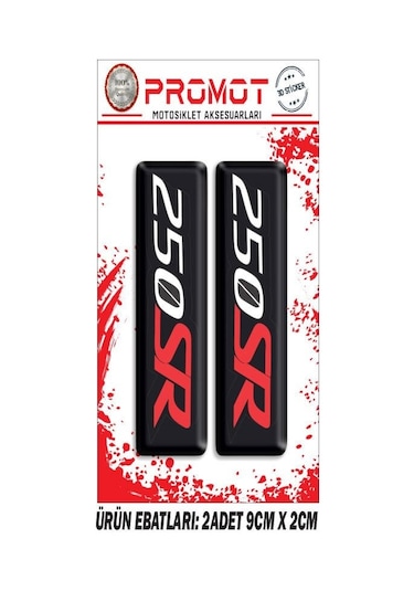 250sr Tasarımlı Ön Maşa Damla Sticker 04 Diğer