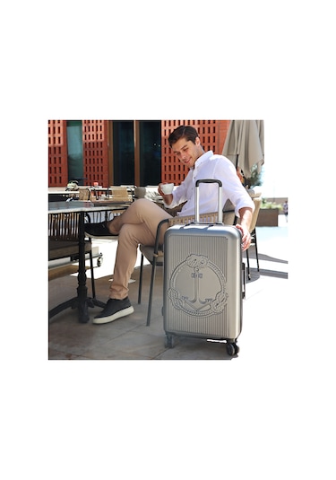 Biggdesign Ocean Gri Orta Boy 24" Valiz Gri