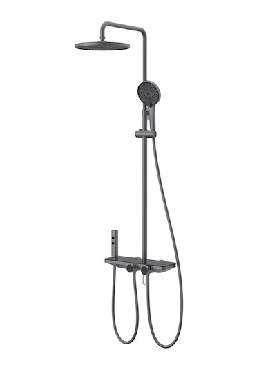 Fj-ss6157 Mat Füme Duş Ünitesi Füme