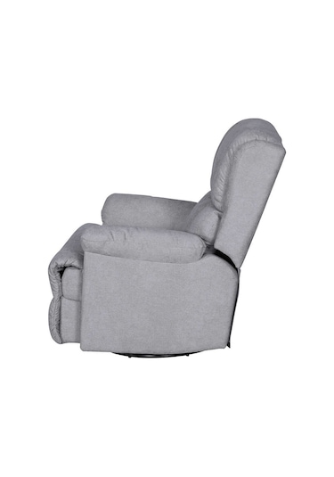 Siena Döner Mekanizmalı Baba Ve Tv Koltuğu-bej-gri Kumaş 87x97x98 Cm Gxyxd