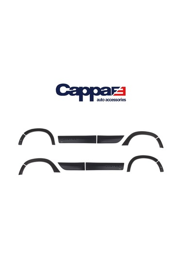 Dacia Duster 2018-2022 Modellere Uygun Yan Kapı Dodik Seti 12 Prç