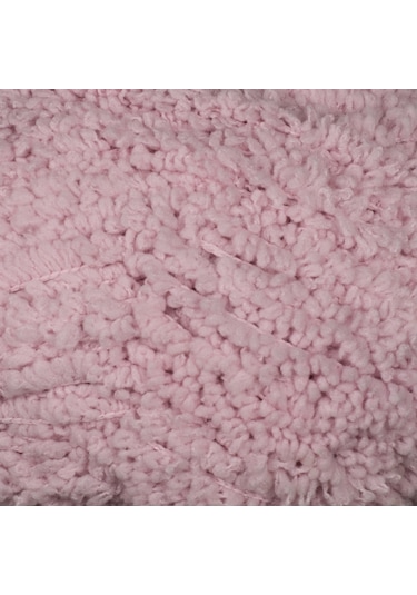 Happy Loopy Yarn - 100g / 100m %100 Polyester Buklet Örgü İpi - Açık Pembe
