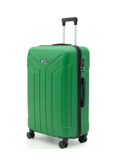 Petra Lüx Abs Büyük Boy Valiz 75 Cm Yeşil