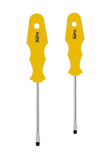 Kupa Tornavida Mıknatıslı Düz Uçlu 6.0 - 15 Cm.