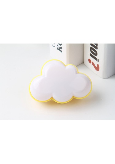 2'li Paket Led Gece Lambası Bulut Yumuşak Işık Sarı