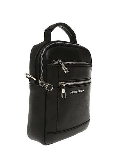 Pierre Cardin  Siyah Unisex Postacı Çantası 01PC001172-F Siyah