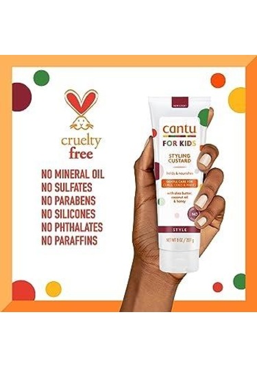 Cantu Çocuklar İçin Saç Şekillendirici Ballı Krem 227 G