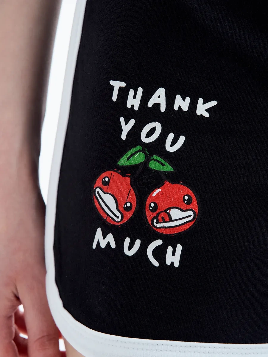 Tvoe B.duck Baskılı Kısa Şortlar 410010986