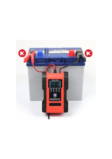 Ranyeek 12v 7a Akıllı Akü Şarj Cihazı - 7 Aşamalı Tamir Ve Bakım - Otomobil, Motosiklet, Jip, Bot İçin - Agm, Gel, Sla Uyumlu - Lcd Ekranlı