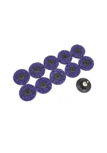 Sones 11'i 1 Arada 75mm Elmas Parlatma Tekerleği Boya Parlatma Levhası Paslanmaz Çelik Metal Parlatma Levhası