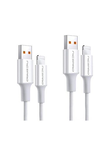 Npo Utl02 60w 20cm Tpe Usb To Lightning Hızlı Şarj Ve Data Kablosu 2 Adet Lighnting