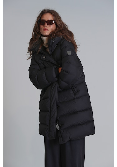 Lufian Olıvıa Kaz Tüyü Kadın Mont Siyah Siyah 122120034100100 Siyah Lufian Olıvıa Kaz Tüyü Kadın Mont Siyah Siyah 122120034100100 Siyah