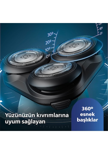Philips S5445/03 Shaver Series 5000 Islak Kuru Tiras Makinesi