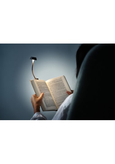 Lexon Mimi Esnek Okuma Lambası Metalik Gri Gri