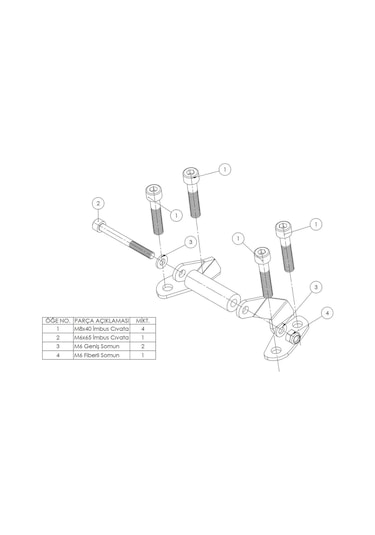 Tvs Raider 125 Telefon Tutucu Barı