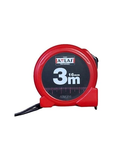 Attlas Asm316 Şerit Metre 3mx16 Mm 0-99 M