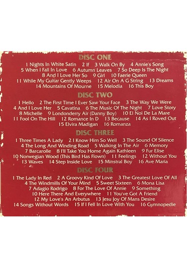 Müzik Cd Sidir - Plak Değildir Cd Romantic Guitars 4 Compact Di