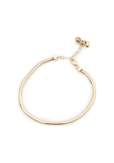 Italyan Balık Sırtı Altın Bileklik N11.12172 Sarı Altın