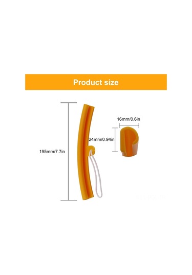 Padalink 19.5 İnç Lastik Montaj Koruyucu Kılıfı 6 Adet - Aşınma Ve Çizikten Koruma - Sarı