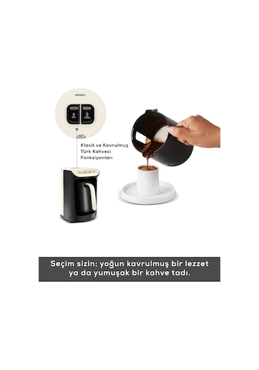 Karaca Hatır 5 Fincan Kapasiteli Közde Türk Kahve Makinesi