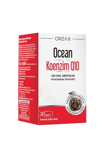 Ocean Koenzim Q10 100 Mg 30   Kapsül