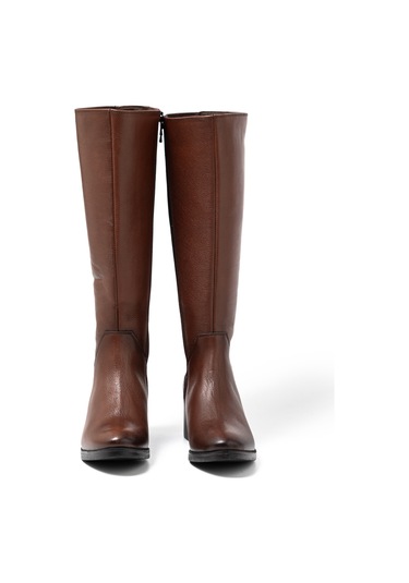 Çizme Kadın Sr-92900-1 John May Taba Taba