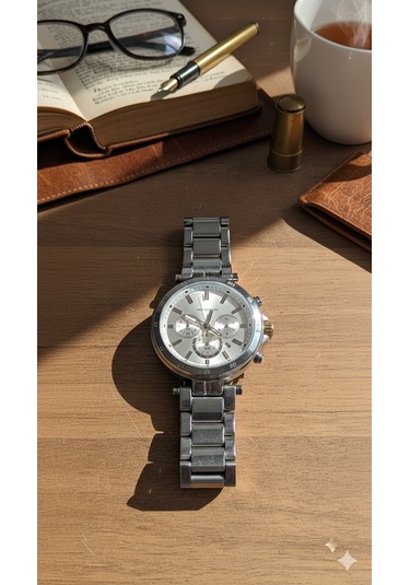 For Motion Erkek Kol Saati Gümüş Renk, Gümüş Kadran - Fm.13675fm.01, 2 Yıl Garantili Gümüş For Motion Erkek Kol Saati Gümüş Renk, Gümüş Kadran - Fm.13675fm.01, 2 Yıl Garantili Gümüş