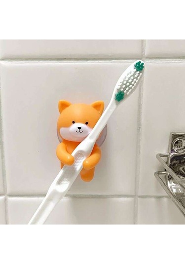 Kikkerland DOG Diş Fırçası Kabı Köpek Turuncu