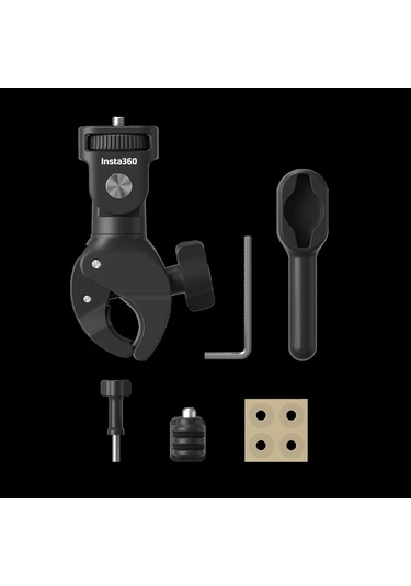 Insta360 X3 Uyumlu Çok Amaçlı Montaj Aksesuar Seti Full Kit Siyah
