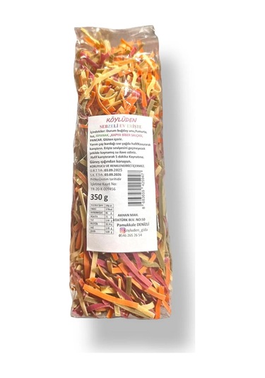 Ev Eriştesi Sebzeli 350 Gr.