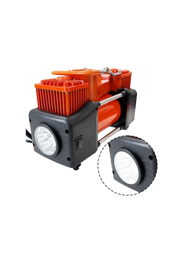 Frıko Çift Pistonlu Mini Araç Hava Kompresörü 12 V 150 Psi Diğer
