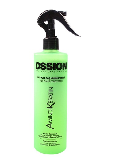 Ossion Amino Keratin Çift Fazlı Sprey Fön Suyu 400 ML