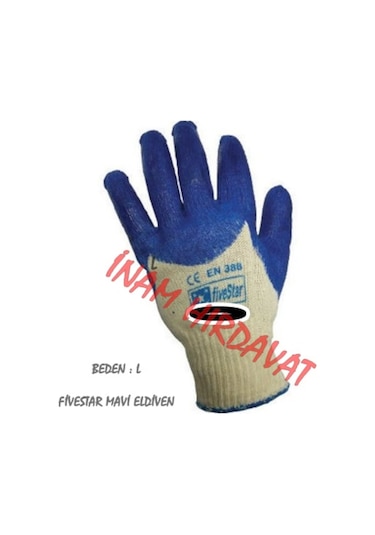 Fivestar Mavi Eldiven - Size L