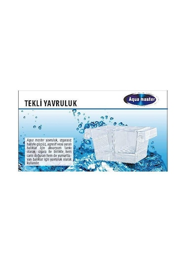 Aqua Master Tekli Balık Yavruluğu