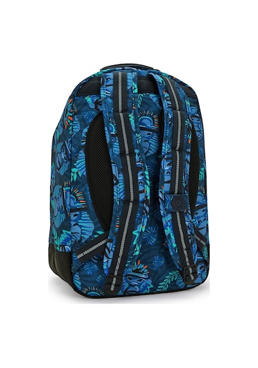 Kıplıng Class Room Büyük Boy Sırt Çantası Mavi Blue Monkey Fun