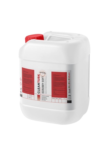 Cleanturk Scrubby-soft Otomatik Zemin Makinesi Deterjanı Köpüksüz Temizlik 10 Kg Tekli