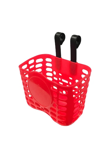 Umt Bike Ön Sepet Bisiklet 16/20 Plastik, Kırmızı Askılı Model