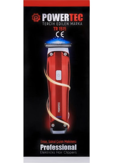 Powertec TR-1515 Lazer-Epilasyon Öncesi Tüm Vücut Tıraş Makinesi Sakal-Ense-Vücut