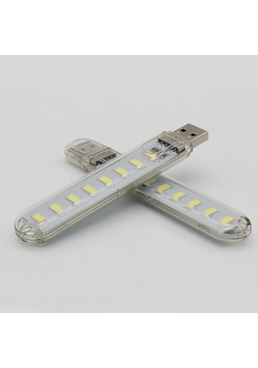 Mini İçilebilir Usb Dc 5v 3 8led Kabine Dolap Gece Lambası Masa Okuma Lambası