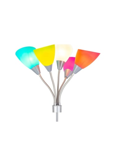 Colorato Serisi Beş Renkli Lambader - 7150