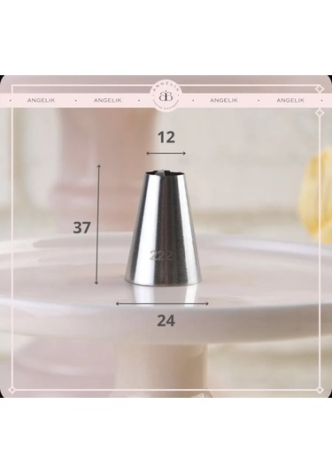 Angelik Lale Yaprakları Dekorasyon Kalıpları Seti 222 3 Adet. 284464684 Gümüş