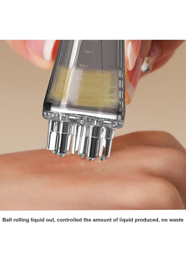 Vkemall 6ml Ölçekli Taşınabilir Saç Bakım Şişesi - Hassas Uygulama Ve Saç Büyütme İçin Pratik Çözüm